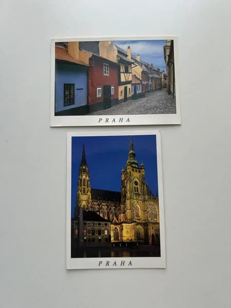 Открытка винтажная "Praha. Прага. Чехия"