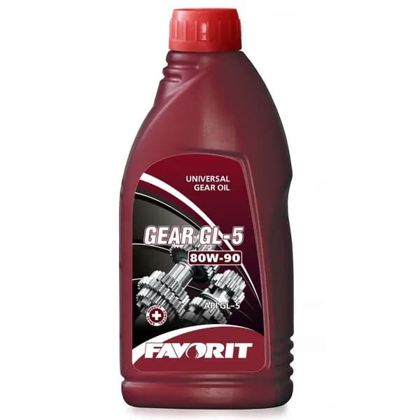 Favorit Масло трансмиссионное минеральное Gear GL-5 SAE 80W-90 API GL-5 1л