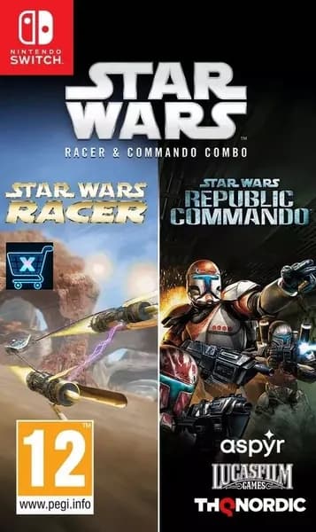 Игра Star Wars Racer and Commando Combo Collection (Nintendo Switch, Английская версия)