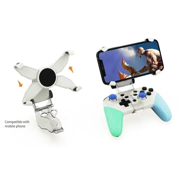 Беспроводной геймпад для Nintendo Switch + крепление