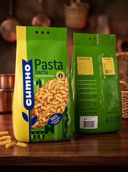 Макароны СИТНО группы А, Спирали 3 кг