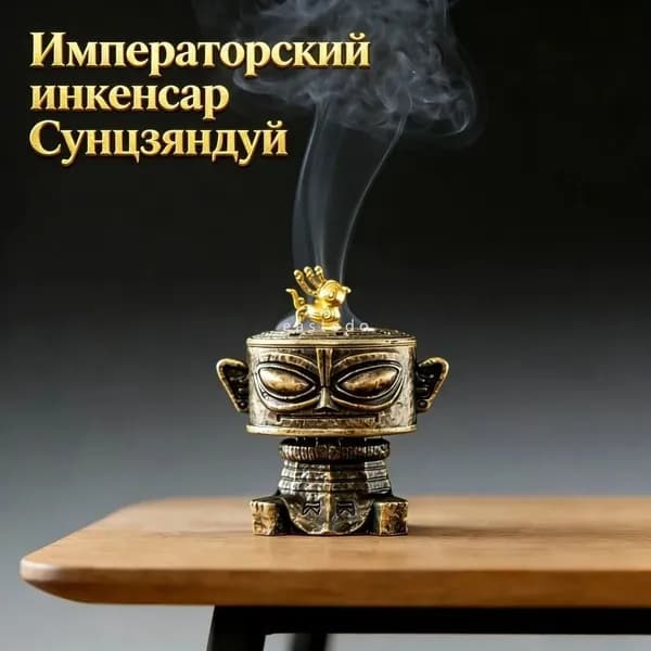 Подставка для благовоний "Старый Рыбак", металлическая курительница для аромапалочек и ладана, декор для дома в стиле дзен
