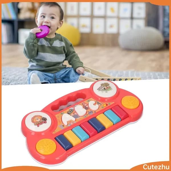 Детское пианино, обучающее, для малышей 1-3 лет