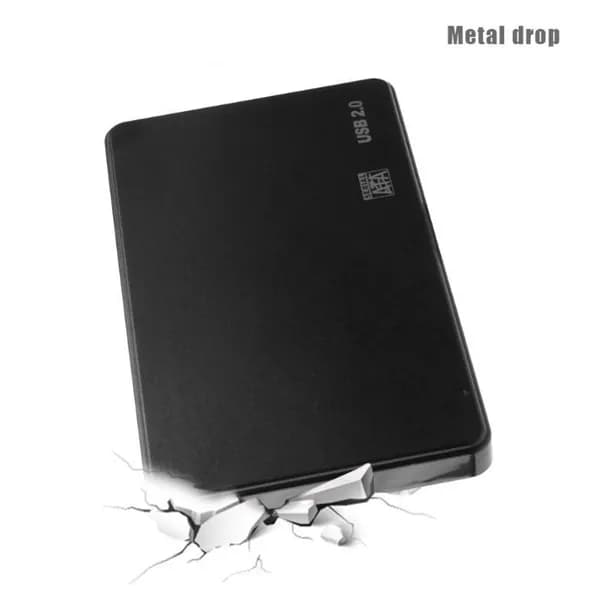 Внешний жесткий диск SATA в корпусе USB 2.0/3.0, чёрный, до 3 ТБ