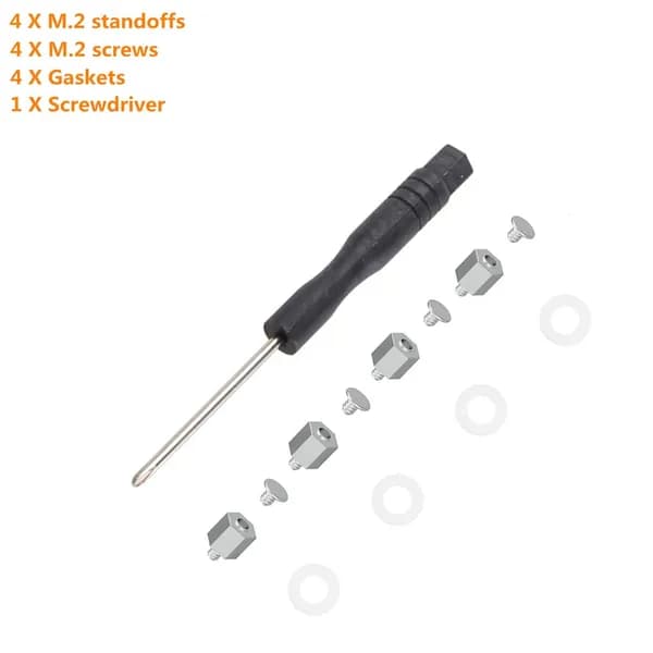 Комплект крепёжных винтов для SSD, 1 комплект 12 шт.