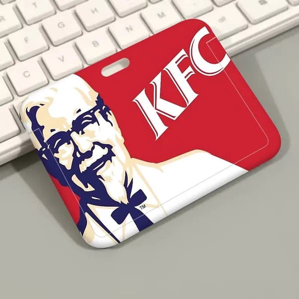 KFC КФК Бейдж для пропуска на ленте/держатель для карт/чехол для пропуска