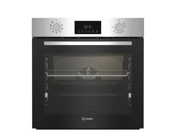 Духовой шкаф электрический Indesit IFE 3841 JC IX, нержавеющая сталь