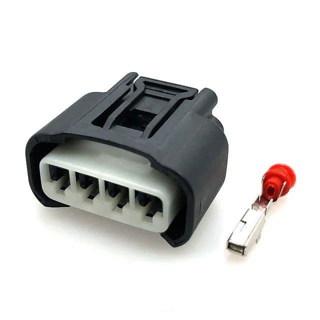 Соединительный разъем катушки 9098011885 4-х контактный, для Toyota,Lexus,Camry,Corolla ,Rav4 ,Highlander ,1 шт в комплекте
