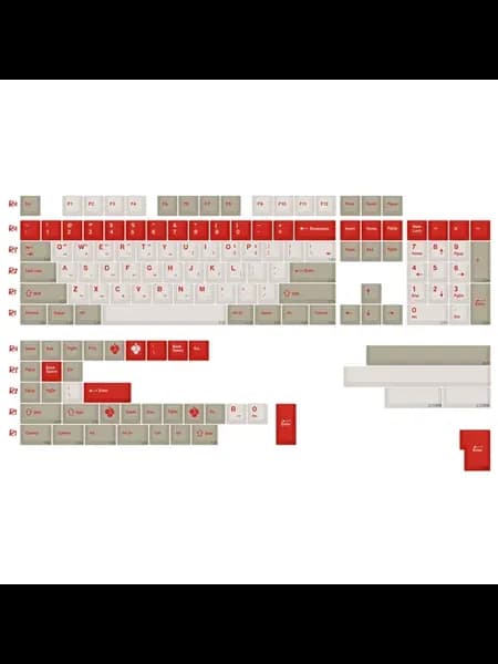 GMK Red Alert Колпачки для клавиш