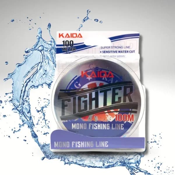 Леска монофильная полиэстеровая для рыбалки KAIDA FIGHTER 100 м 0.40мм/14.02кг