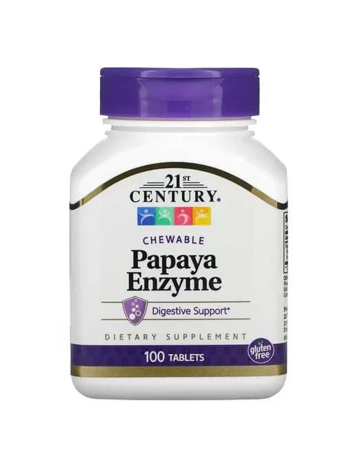 Chewable Papaya Enzyme Папайя ферменты, для пищеварения
