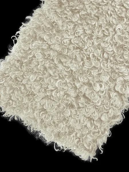 Отрез ткани Мех кудрявый,45CM*38CM,творчества и шитья, рукоделия.