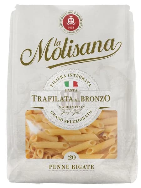 Макароны La Molisana Перья рифленые № 20B, 450г