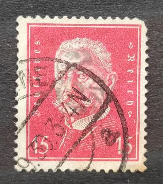 Германия 1928г. Марка коллекционная. Гашеная