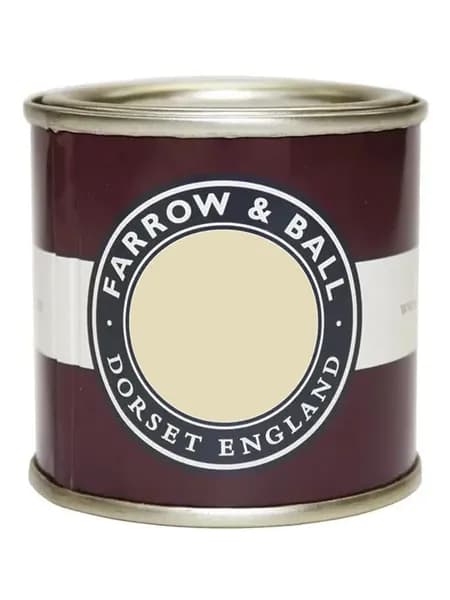 Краска для мебели и декора ультраматовая, меловая краска Farrow & Ball Estate Emulsion цвет W7 Skimmed Milk White, 100 мл