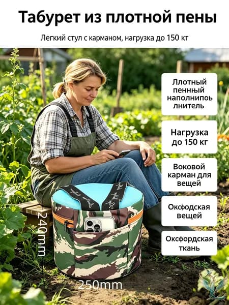 Табурет, 1 шт.
