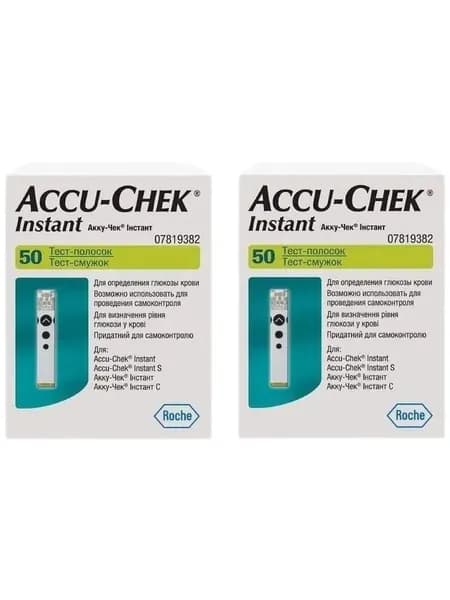Тест-полоски Accu-Chek инстант, №100