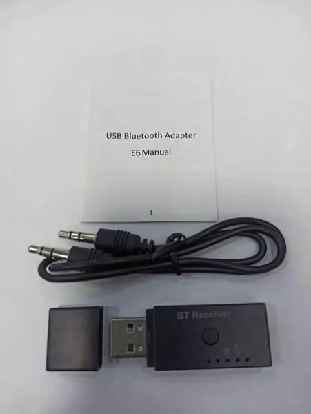 Адаптер с поддержкой стереозвука /Bluetooth/ AUX 3.5мм