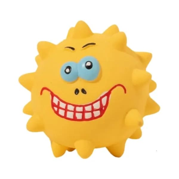 Прочная игрушка для собак со звуком и фразами, Желтый