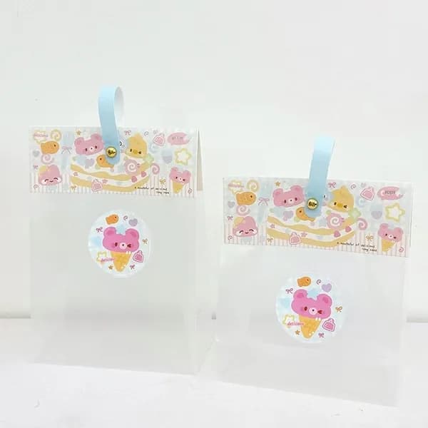 Конфетница новогодняя подарочная, синяя, 13x15 см