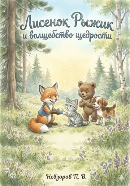 Лисенок Рыжик и волшебство щедрости | Павел Викторович Невзоров | Электронная книга