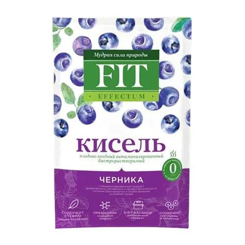 Кисель Fiteffectum быстрорастворимый черника 30г