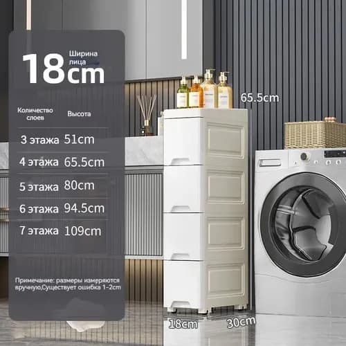 Тумба для ванной,, 18х30х65.5 см