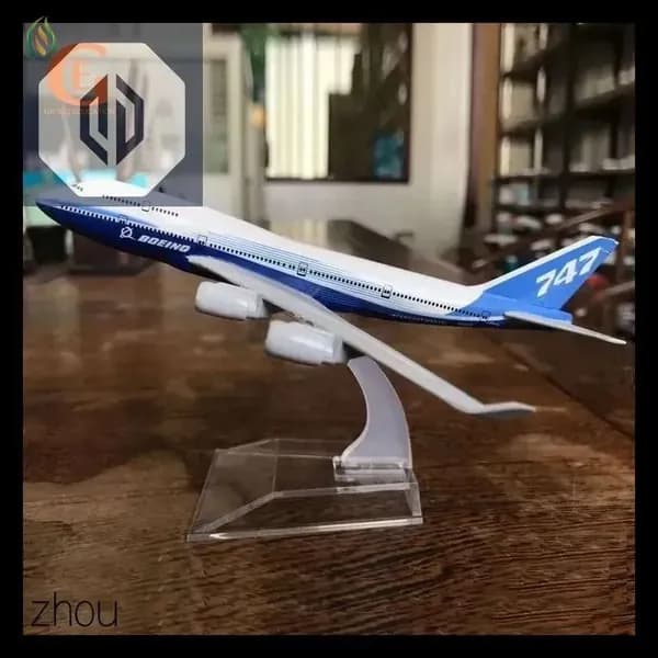 Металлическая Модель Самолета Боинг 747, B747