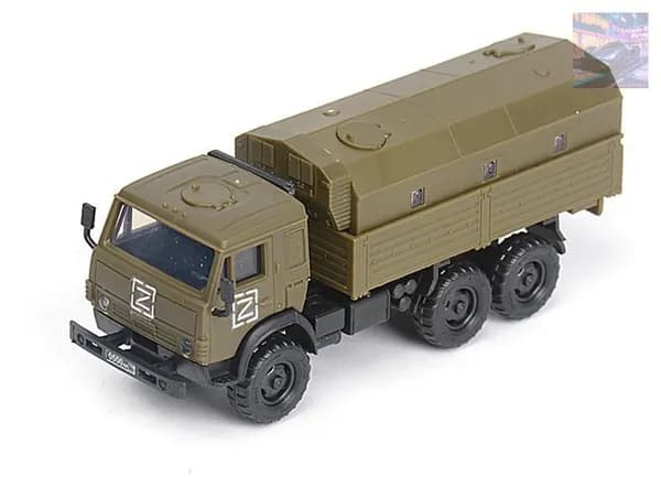 Сборная модель бронированный КамАЗ-5350 Мустанг ММ-501 1/72