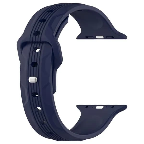 Силиконовый ремешок для Apple Watch 1 8 и Ultra, синий, 32 мм