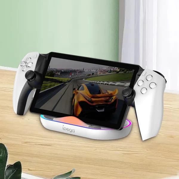Зарядная станция для PlayStation Portal с RGB-подсветкой и индикатором состояния заряда