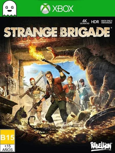 Игра Strange Brigade, цифровой ключ для Xbox One/Series X S, Русский язык