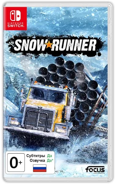 SnowRunner (Nintendo Switch, Русская версия) / Игра на картридже