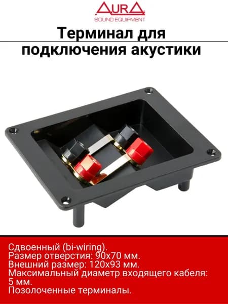 Терминал для подключения акустики AurA WTB-931P