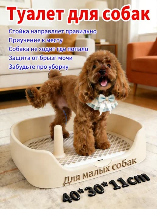 лоток под пеленку для собак 40*30*11см