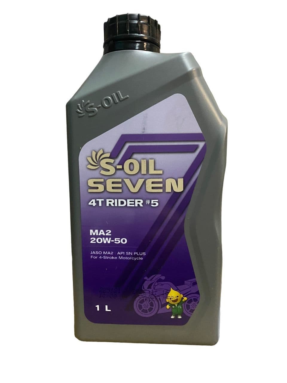S-OIL SEVEN RIDER 20W-50 Масло моторное, Полусинтетическое, 1 л