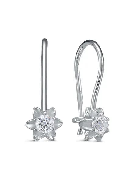 LIBERTY Серьги ювелирные Классические Серебро 925 пробы