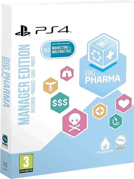 Игра Big Pharma. Manager Edition (английская версия) для PS4