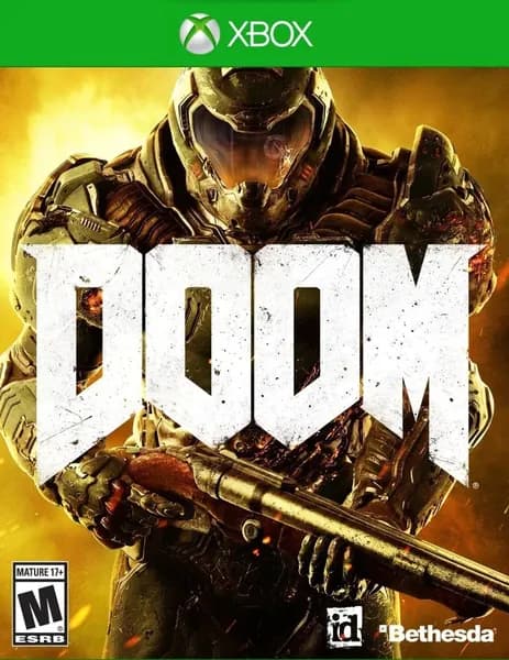 Игра DOOM 2016 для Xbox One/Series X S, Русская озвучка, электронный ключ