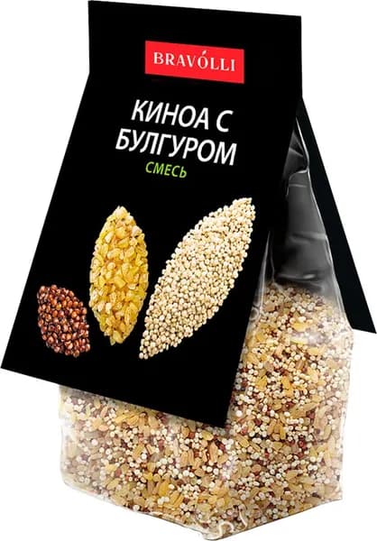 Смесь Bravolli! Киноа с булгуром 350г