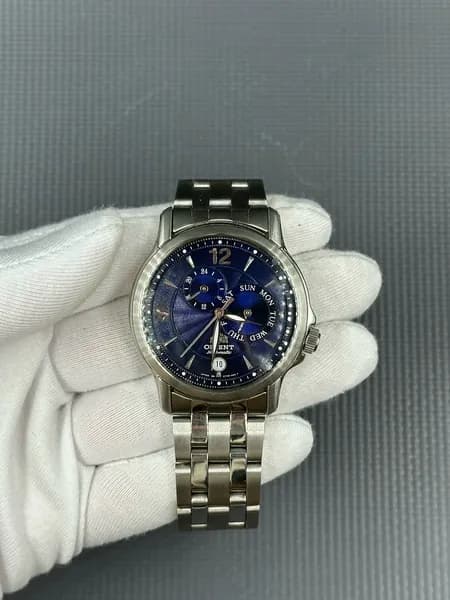 Часы ORIENT Automatic Водонепроницаемые 50 m Календарь Автоподзавод Япония! Редкость!