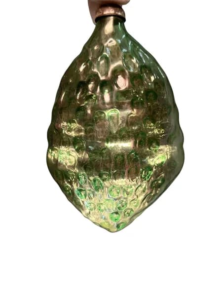 Советская винтажная елочная игрушка, Клубника. Сделано в СССР.