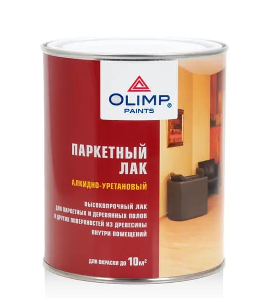 ОЛИМП/ OLIMP Лак паркетный матовый (0,9л)