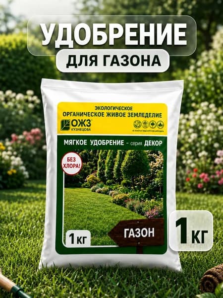 Удобрение Гуми Оми для Газона - 1 кг. БашИнком
