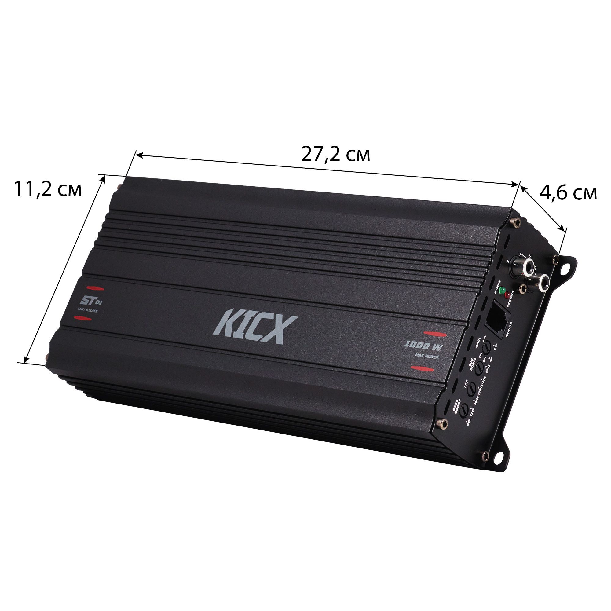 Автомобильный моноблок для сабвуфера KICX ST D1