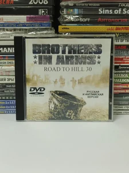 Видеоигра для ПК Brothers in Arms, Road To Hill 30 (2005) на PC DVD