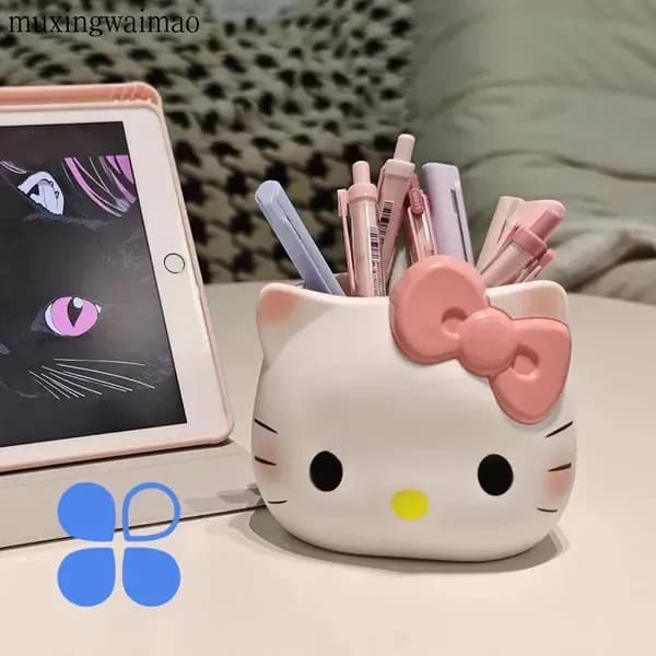 Эксклюзивный держатель Hello Kitty для кистей, ручек и щеток зубных