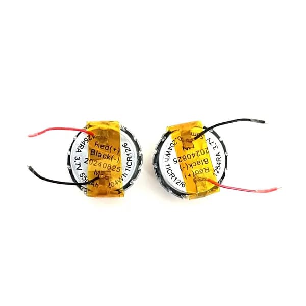 JBL Tune 115TWS аккумулятор для беспроводных наушников (2шт комплект) 1254RA lir1254 55mAh 1lcr12/6 3.7v Li-on батарейка ТЕРАБАЙТ МАРКЕТ