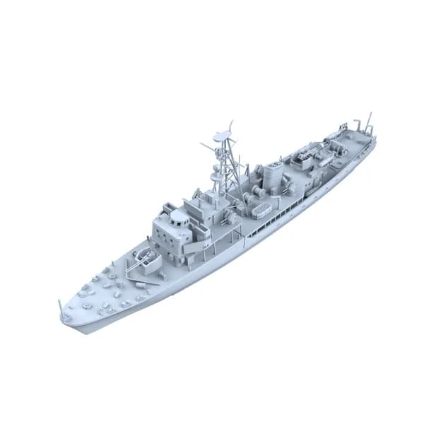 Военная модель, масштаб 1:700 советский тральщик проекта 254 (тип Т-43, ватерлиния)