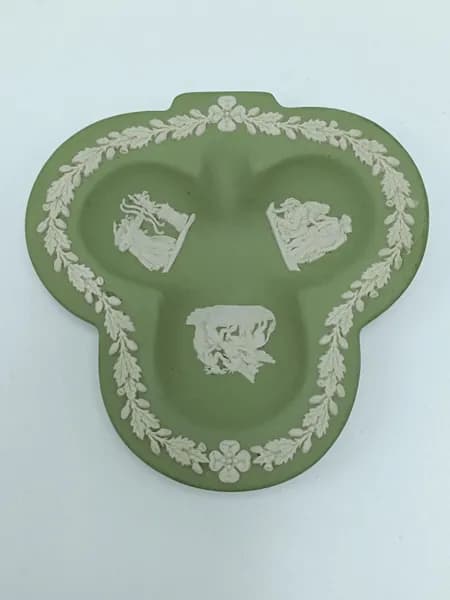 Винтажная английская пепельница Веджвуд Wedgwood. Бисквитный фарфор. Англия вторая половина XX века